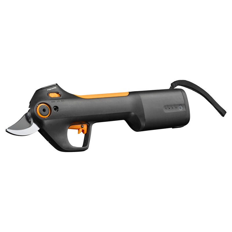 Sekator akumulatorowy Fiskars z wbudowanym akumulatorem 8V 4Ah