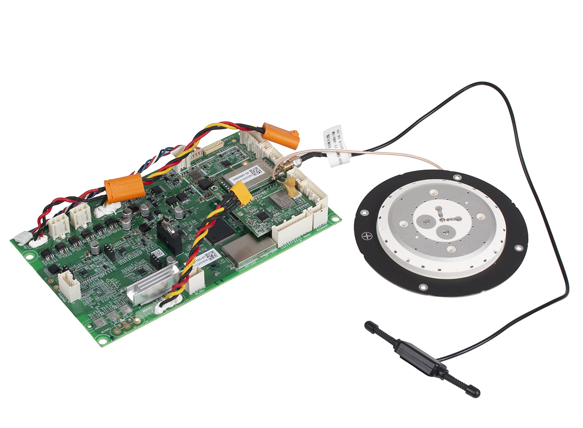 RTK-antenni emaplaat Sunseeker robotniidukile X5