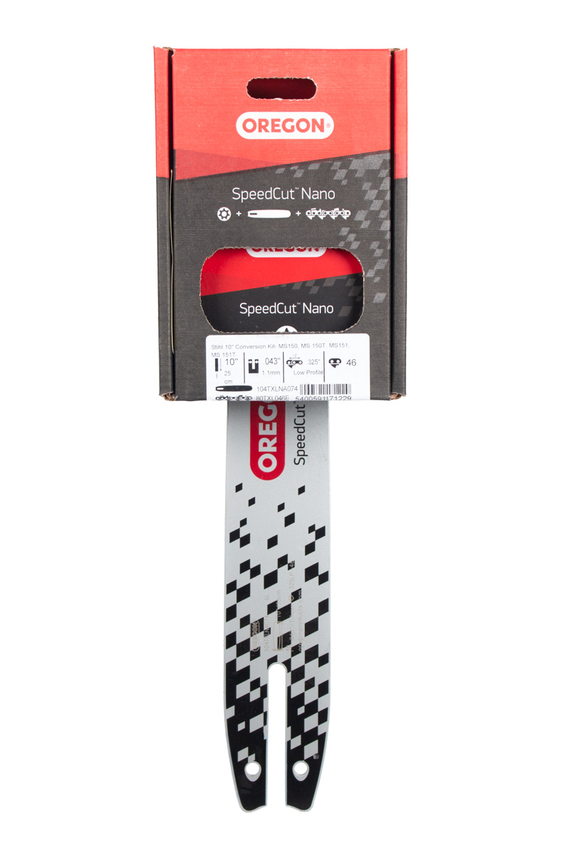 Komplekt OREGON SpeedCut Nano 635137 - juhtplaat 104TXLNA074 + kett 80TXL046E + trummel 610727N