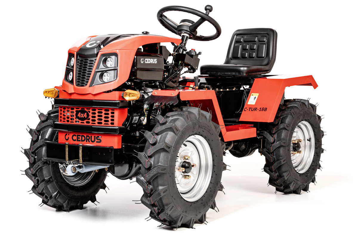 Multifunktsionaalne traktor Cedrus 4x4 C-TUR-18B