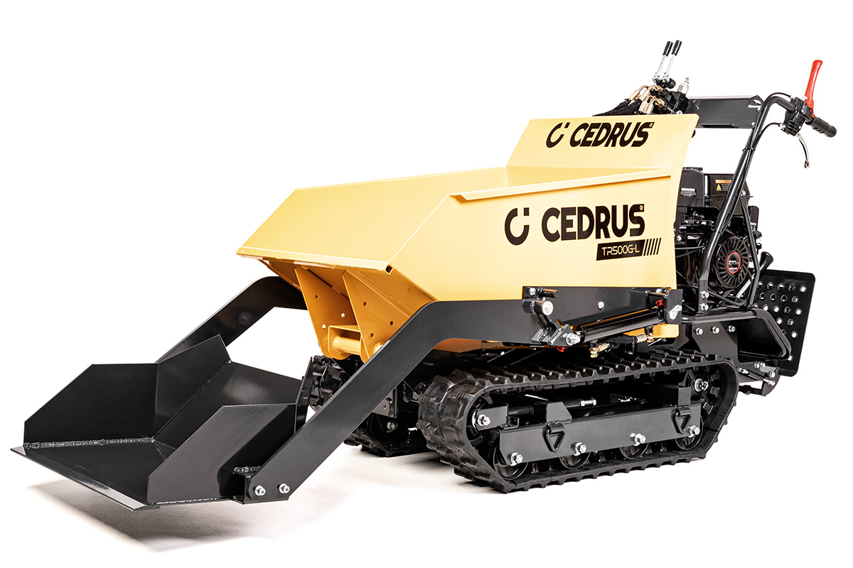 Cedrus CEDTR500G-L roomikutel mootortransportöör esikopaga