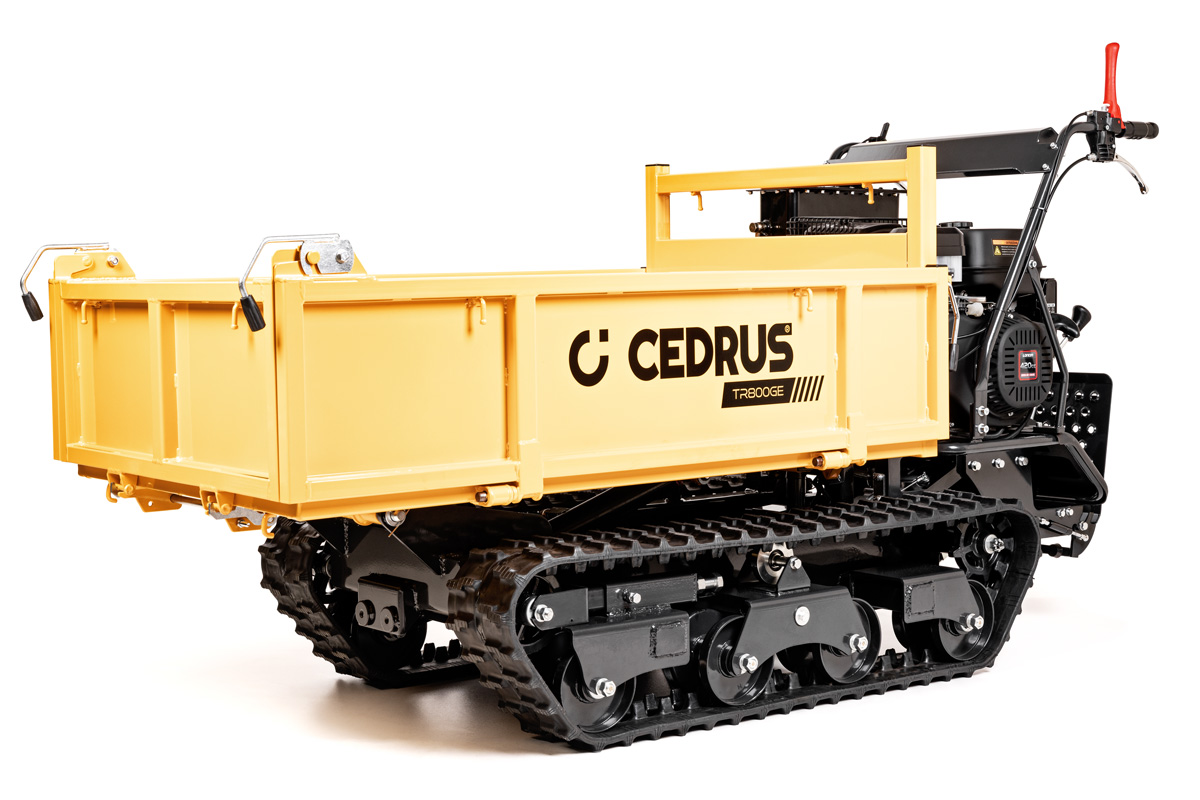 Cedrus TR800GE mootoriga roomikkallur